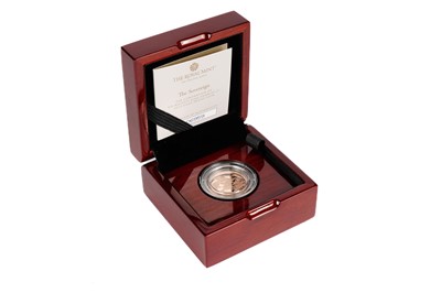 Lot 184 - King Charles III 2023 gold proof coin