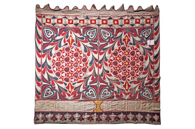 Lot 1011 - A late 19th Century Egyptian market tent panel
