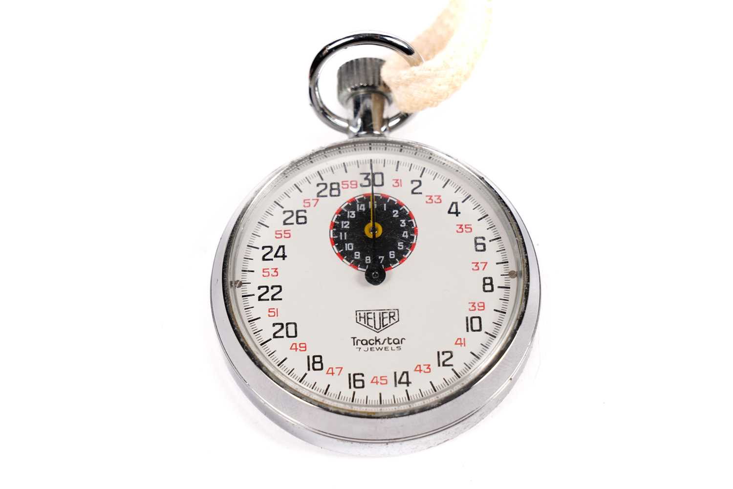 Lot 741 - A Heuer Trackstar 7 Jewels stopwatch