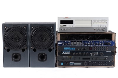 Lot 454 - Alesis and other studio recording modules