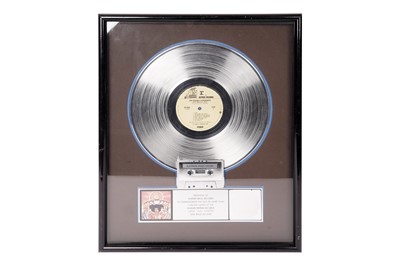 Lot 380 - The Jimi Hendrix Experience - Axis Bold As Love, framed platinum record