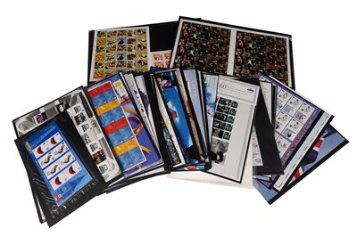 Lot 87 - A collection of Queen Elizabeth II post-decimal Royal Mail stamp sheets and miniature sheets