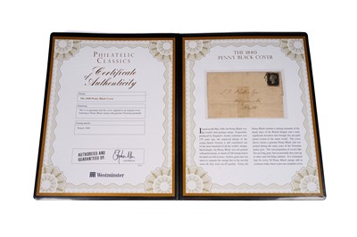 Lot 97 - Great Britain Queen Victoria 1840 1d. black, on cover