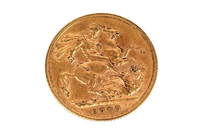 Lot 129 - Edward VII gold sovereign, 1909