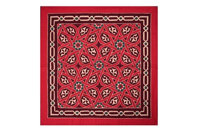 Lot 796 - A contemporary Egyptian Khayamiya stitched by Tarek Fattoh