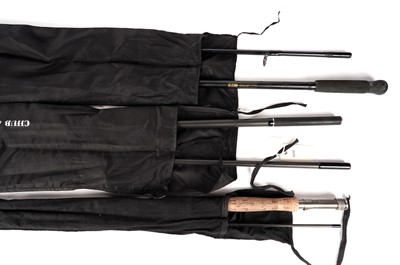 Lot 831 - Three fishing rods