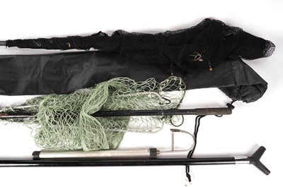Lot 833 - Two fishing landing nets