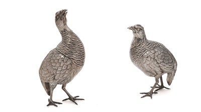 Lot 249 - A pair of late 20th Century Spanish table decorations