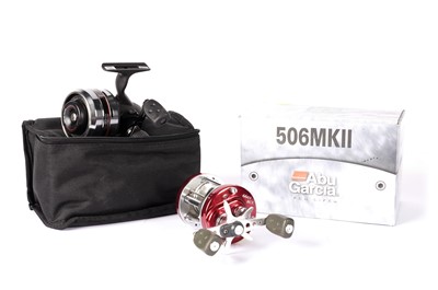Lot 824 - Two Abu Garcia reels