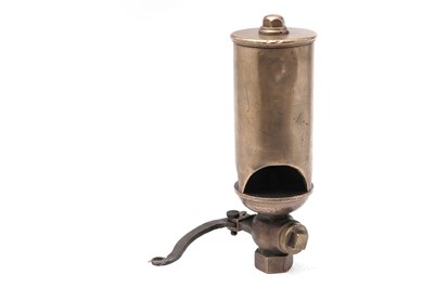 Lot 814 - A Norwegian cast brass locomotive whistle