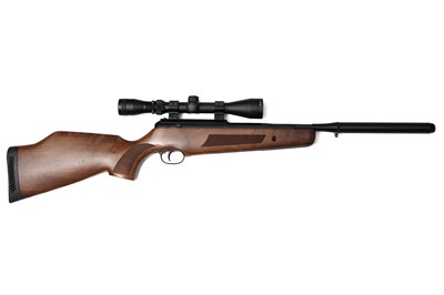 Lot 875 - A BSA Lightning .22 Cal air rifle with Hawke Sport HD scope