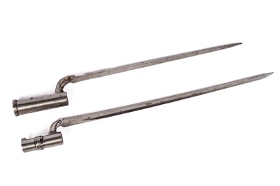 Lot 846 - Two bayonets