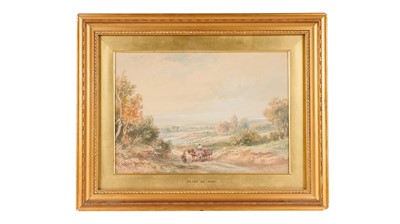 Lot 554 - Attributed to Peter de Wint - Near Longdown Devon | watercolour