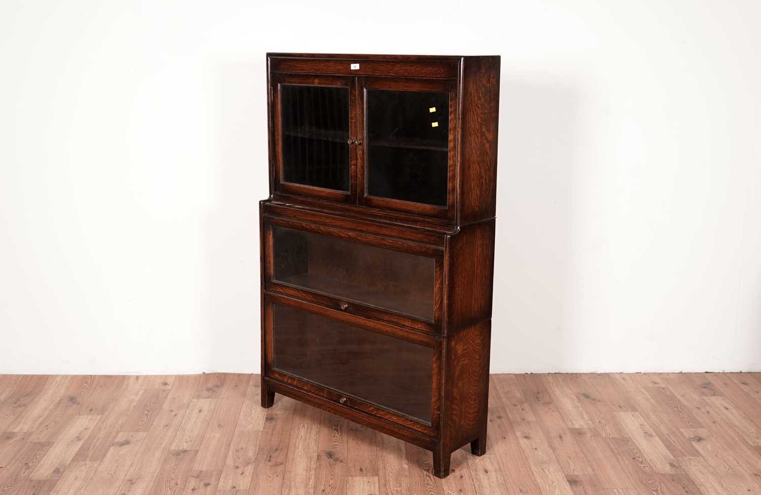 Lot 12 - A Globe Wernicke style bookcase
