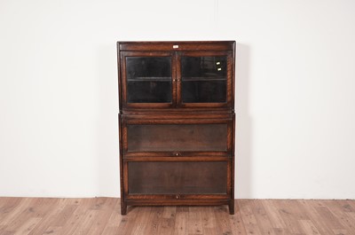 Lot 12 - A Globe Wernicke style bookcase