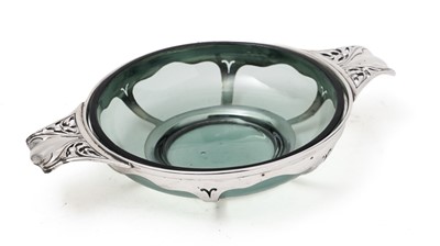 Lot 352 - A late Victorian art nouveau small dish