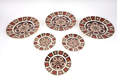 Lot 102 - Six Royal Crown Derby plates