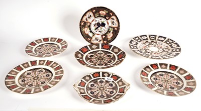 Lot 111 - A collection of Royal Crown Derby ‘Old Imari’ plates