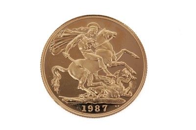 Lot 522 - A Queen Elizabeth II gold two pounds proof
