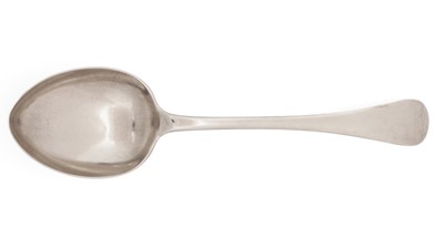 Lot 22 - A dessert spoon by Wilkinson and Limond, Ayr