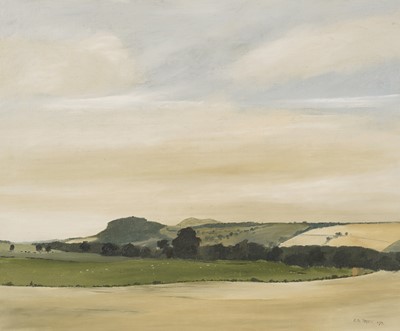 Lot 117 - Alan Turner - Landscape Near Denholm | oil