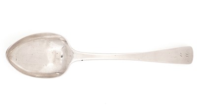 Lot 82 - A tablespoon by Thomas Davie, Greenock