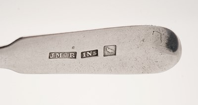 Lot 90 - A teaspoon by John McRae, Inverness