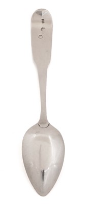 Lot 102 - A teaspoon by an unascribed maker, Montrose