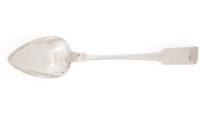 Lot 105 - A dessert spoon by John Glenny, Montrose