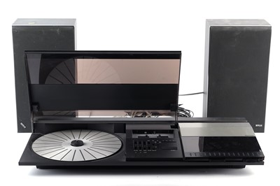 Lot 78 - A Bang and Olufsen Beocenter 2200 with two speakers