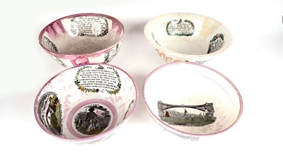 Lot 821 - Four Sunderland bowls