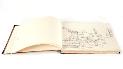 Lot 559 - Laura Ridley - A Grand Tour album of sketches | graphite