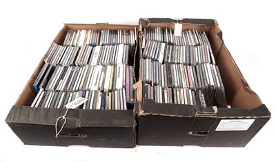 Lot 100 - Two boxes of mixed CDs