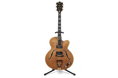 Lot 268 - A Hofner Committee Jazz guitar