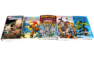 Lot 108 - Marvel Compilation Albums in hardback