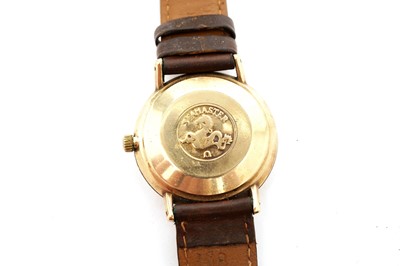 Lot 1026 - Omega Seamaster de Ville: a gold cased wristwatch