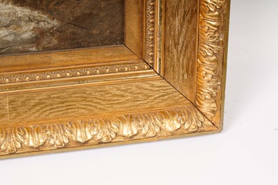 Lot 104 - 19th Century British School - Shipwreck Beneath Bamburgh Castle | oil