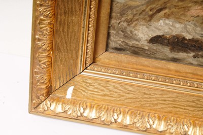 Lot 104 - 19th Century British School - Shipwreck Beneath Bamburgh Castle | oil