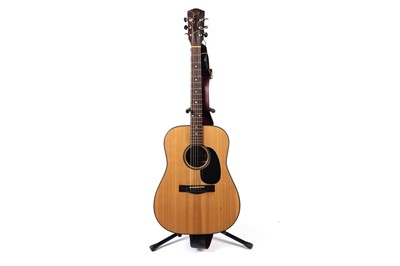 Lot 258 - A 1970's Levin W36 dreadnought guitar