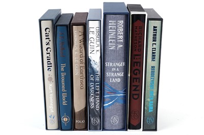 Lot 313 - A collection of science fiction Folio Society books