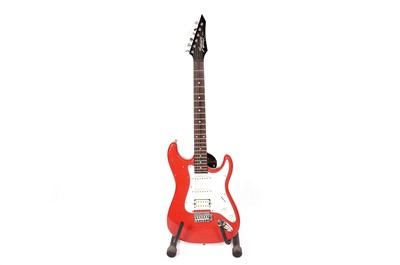 Lot 391 - A Korean neck Fender Squier Stratocaster electric guitar