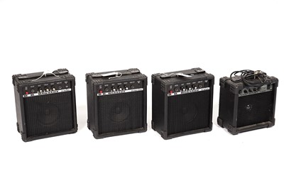 Lot 44 - Four practice guitar amps