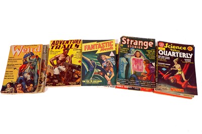Lot 37 - Pulp Science Fiction Magazines