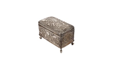 Lot 1395 - A late 19th Century Indian casket