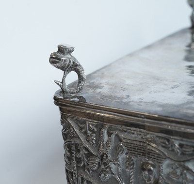 Lot 1395 - A late 19th Century Indian casket