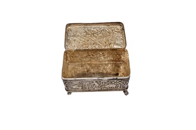 Lot 1395 - A late 19th Century Indian casket