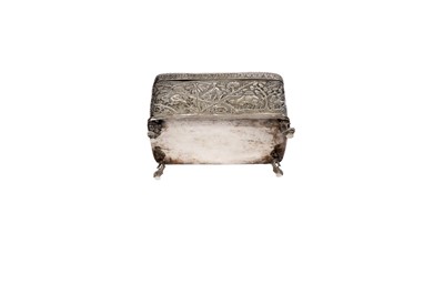 Lot 1395 - A late 19th Century Indian casket