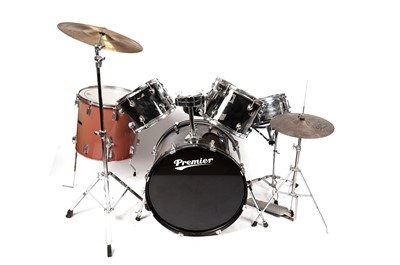 Lot 75 - A premier drum kit