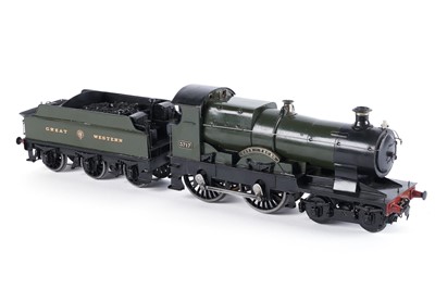 Lot 2 - A metal kit-built 0-gauge 4-4-0 locomotive and six-wheel tender