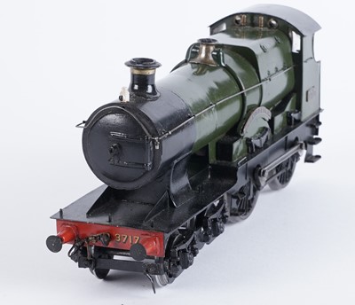 Lot 2 - A metal kit-built 0-gauge 4-4-0 locomotive and six-wheel tender